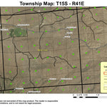 Brogan Hill T15S R41E Township Map Preview 1