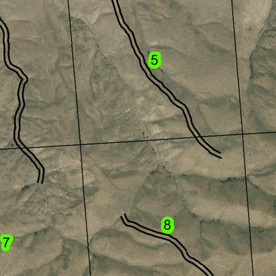 Malheur City T13S R41E Township Map Preview 3
