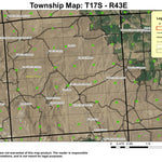 Hope Butte T17S R43E Township Map Preview 1