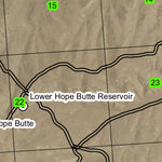 Hope Butte T17S R43E Township Map Preview 2