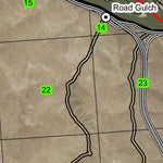 Love Reservoir T15S R45E Township Map Preview 2