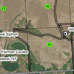 Bully Creek T18S R44E Township Map Preview 2