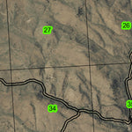 Moltham Reservoirs T15S R39E Township Map Preview 3