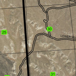 Brosman Mountain T15S R44E Township Map Preview 3