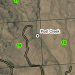 Circle Butte T16S R40E Township Map Preview 3