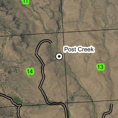 Circle Butte T16S R40E Township Map Preview 3