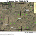 Ring Butte T16S R37E Township Map Preview 1