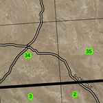 Tub Mountain T16S R45E Township Map Preview 3