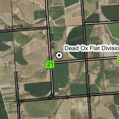 Mosquite T16S R47E Township Map Preview 3