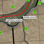 Wheel Gulch T15S R46E Township Map Preview 2