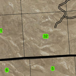 Wheel Gulch T15S R46E Township Map Preview 3