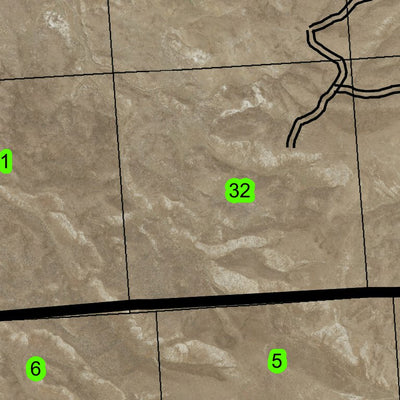 Wheel Gulch T15S R46E Township Map Preview 3