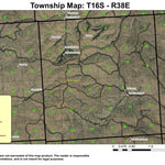 Dutch John T16S R38E Township Map Preview 1