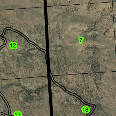 Dutch John T16S R38E Township Map Preview 3