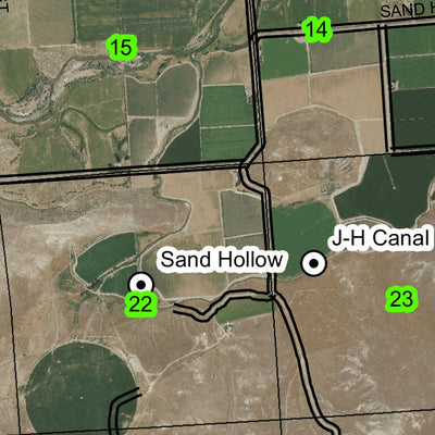 West Vale Division T19S R44E Township Map Preview 2