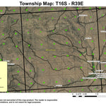 Clover T16S R39E Township Map Preview 1