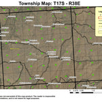 Steamboat Rock T17S R38E Township Map Preview 1