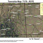 Castle Rock T17S R37E Township Map Preview 1
