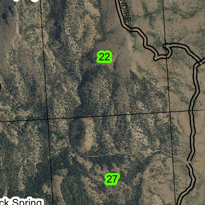 Castle Rock T17S R37E Township Map Preview 3