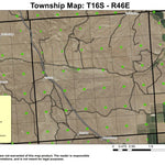 King Spring T16S R46E Township Map Preview 1