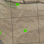 King Spring T16S R46E Township Map Preview 2