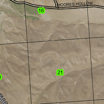 King Spring T16S R46E Township Map Preview 2