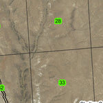 Buckbrush Poison Butte T17S R41E Township Map Preview 3