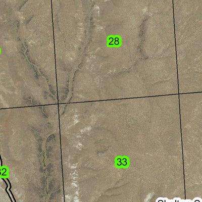 Buckbrush Poison Butte T17S R41E Township Map Preview 3