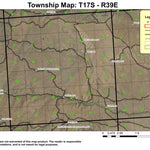 Rock Creek T17S R39E Township Map Preview 1