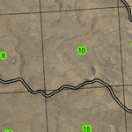Rock Creek T17S R39E Township Map Preview 3