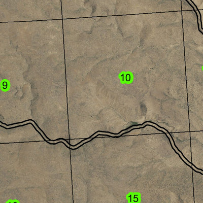Rock Creek T17S R39E Township Map Preview 3