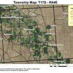 Willow Creek T17S R44E Township Map Preview 1