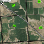 Willow Creek T17S R44E Township Map Preview 2