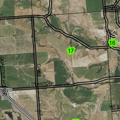 Ontario Heights T17S R47E Township Map Preview 3