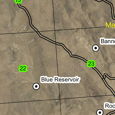 Burnt Stump Butte T17S R42E Township Map Preview 2