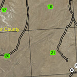 Swamp Creek T18S R40E Township Map Preview 2