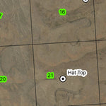 Hat Top T22S R40E North Township Map Preview 2