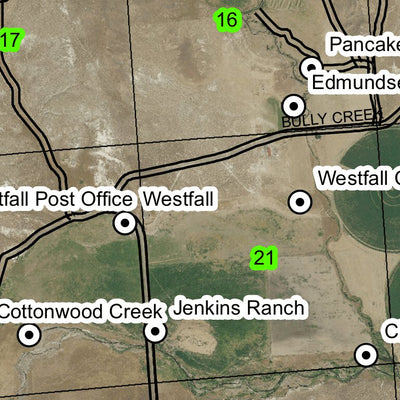Westfall T18S R41E West Township Map Preview 2