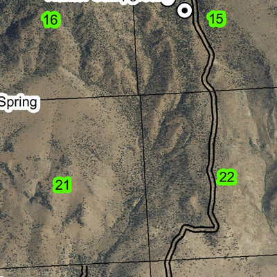 Scott Reservoir T18S R37E South Township Map Preview 3