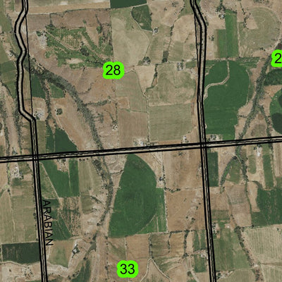 Malheur Butte T18S R46E Township Map Preview 3