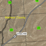 Vines Hill T19S R43E Township Map Preview 2