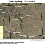 South Mountain T20S R40E South Township Map Preview 1