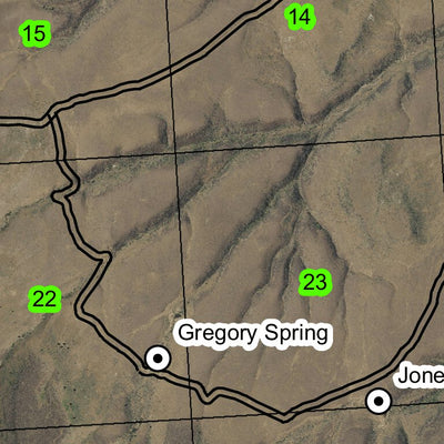 Kelsay Butte T19S R39E Township Map Preview 2
