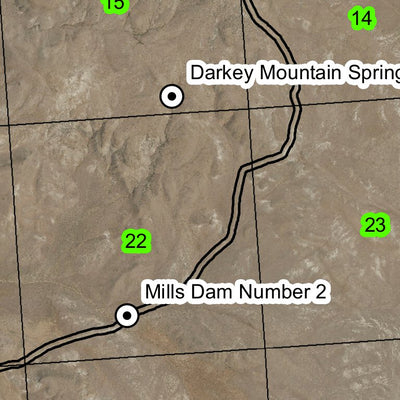 Darkey Mountain T21S R44E Township Map Preview 2