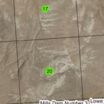 Darkey Mountain T21S R44E Township Map Preview 3