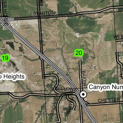 Ontario Heights T17S R46E Township Map Preview 3