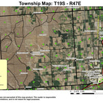 Nyssa T19S R47E Township Map Preview 1