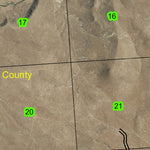 Bully Creek Reservoir T18S R43E Township Map Preview 2