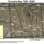 Jonesboro Canal T20S R39E North Township Map Preview 1