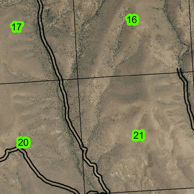 Jonesboro Canal T20S R39E North Township Map Preview 2